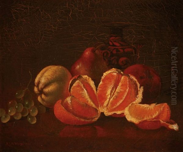 Still Life With Oranges, Fruit And Vase - view 1