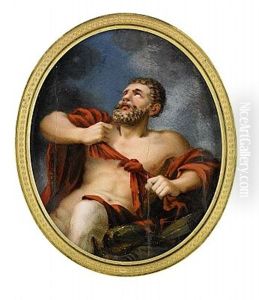 Mytologiskt Motiv by Johan Wilhelm Carl Way