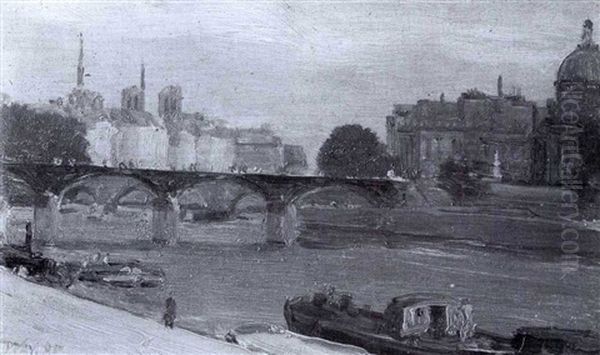 Pont Des Arts, Paris - view 1