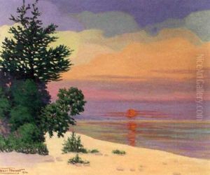 Lake Michigan Dunes by Hedley Waycott
