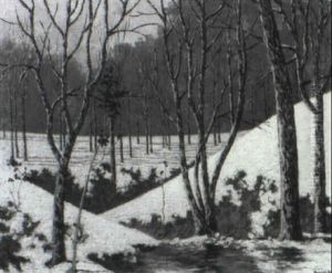 Melting Snow by Hedley Waycott