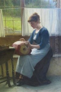 Lace-making by William Harris Weatherhead