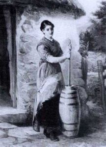 Churning Butter by William Harris Weatherhead
