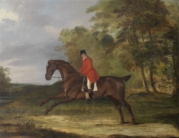 A Gentleman On A Bay Hunter - view 1