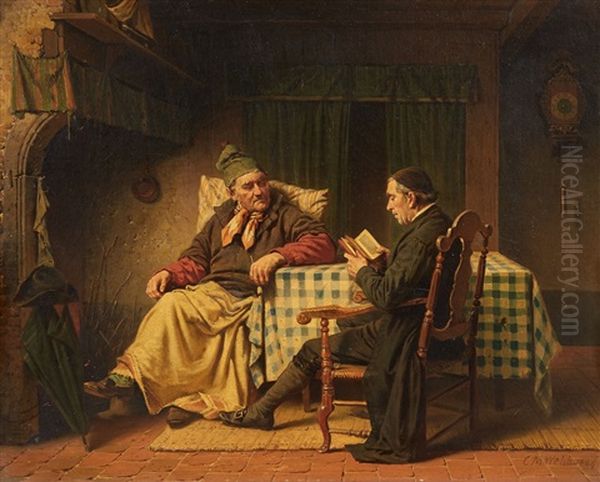 The Pastor's Visit - view 1