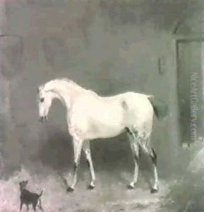 A Grey In A Loose Box by Edward Walter Webb