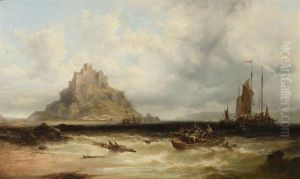St. Michael's Mount, Cornwall by James Webb