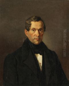 Portrait Of A Man by Karl Brulloff