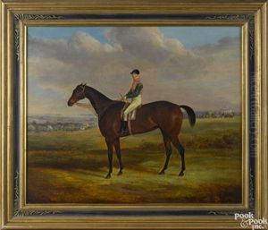 Jockey On Horseback by William Webb