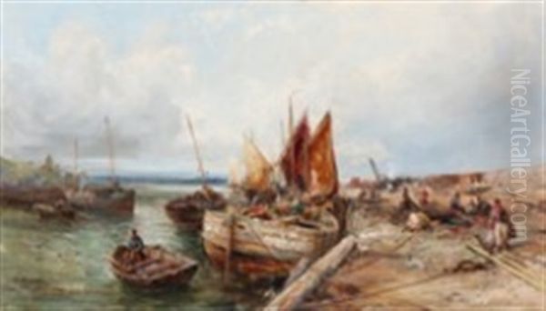 Harbour Scenery From Cromer, England - view 1