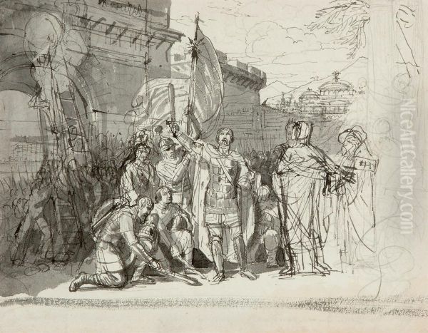 Prince Oleg At The Gates Of Constantinople - view 1