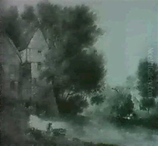 View Of The Abbey Mill At Shrewsbury - view 1