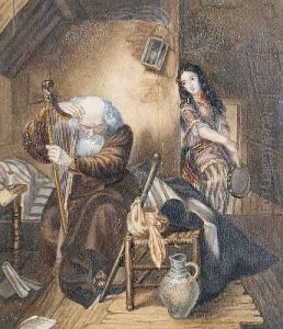 A Scene From Goethe's by Karl Brulloff