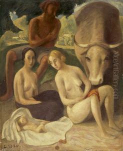 Mythologische Szene by Emil Weber