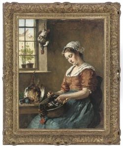 The Busy Maid by Heinrich A. Weber
