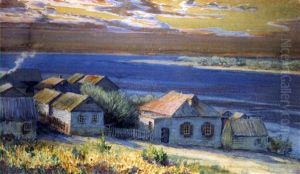 Landschaft An Der Wolga