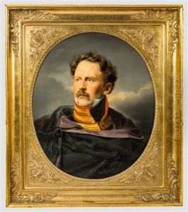 Joseph Weber (1798 - 1881) - Der Badische Hofstallmeister Karl Mayer In Uniform, Datiert 1833
