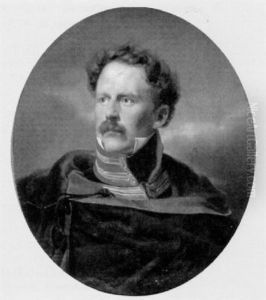Badischer Hofstallmeister Karl Mayer In Uniform by Joseph Weber