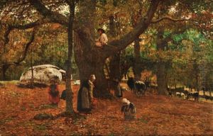 Sous Les Marronniers by Otto Weber