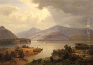 Landscape Probably Hudson Valley by Paul Weber
