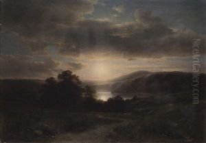 Veduta Lacustre by August Weber