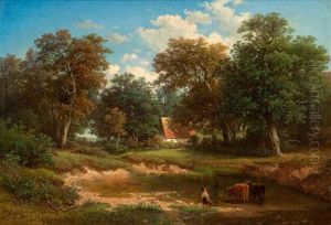 Landliche Idylle by August Weber
