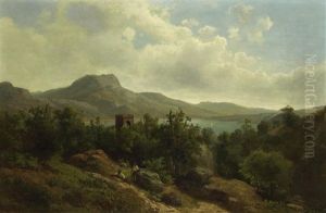 Sudtiroler Seenlandschaft by August Weber