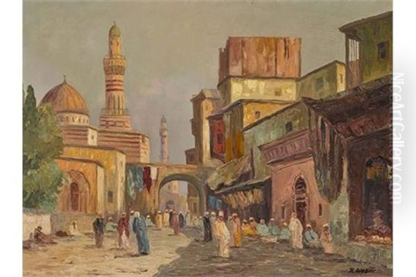 Orientalische Strasenszene - view 1