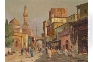 Orientalische Strasenszene