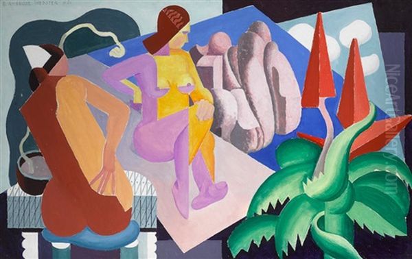 Figure Composition, Carmel, California - view 1