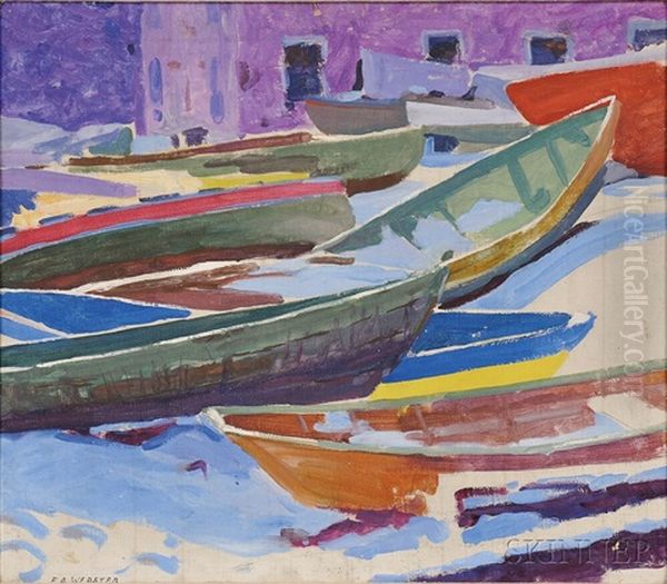 Beached Dories - view 1