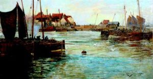 A Busy Fishing Port