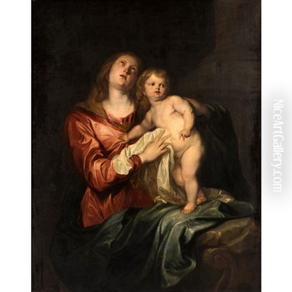 Vierge A L"enfant - view 1