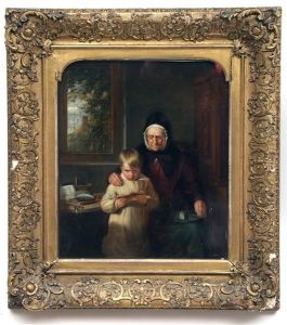 The Reading Lesson by Thomas Webster