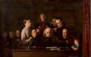 La Lecon De Musique by Thomas Webster
