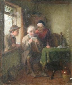 The Emigrant's Letter by Thomas Webster