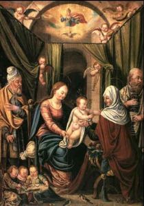 The Madonna And Child With St Elizabeth
