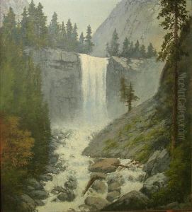 Vernal Falls, Yosemite Valley by Alphonso Herman Broad