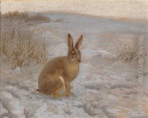 Ein Feldhase by Alfred Weczerzick