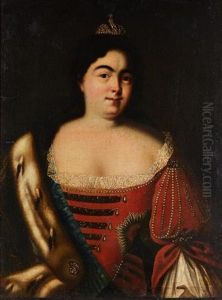 Portrait Of Empress Catherine I