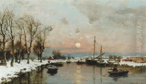 Vintervy Over Hamn - view 1