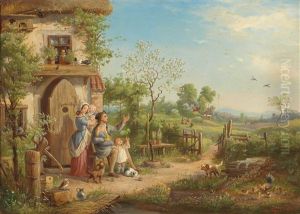 A Morning In May by Eduard Von Weeber