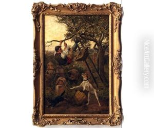 The Apple Picker Takes A Tumble by William Weekes