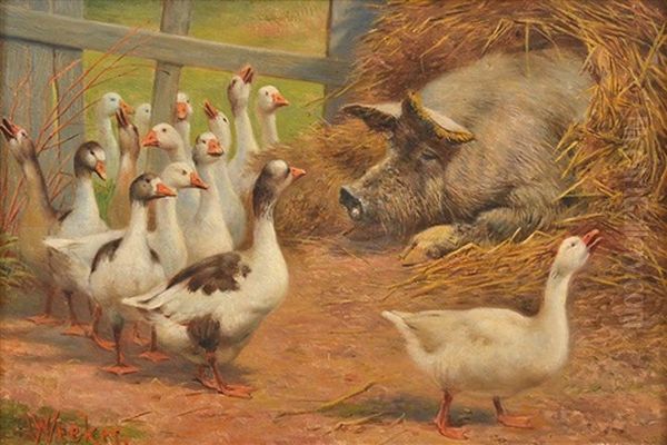 Farmyard Encounter - view 1