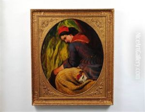 Peasant Girl by William Weekes