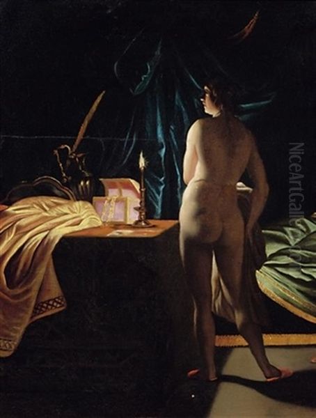 Weiblicher Akt In Interieur (danae?) - view 1