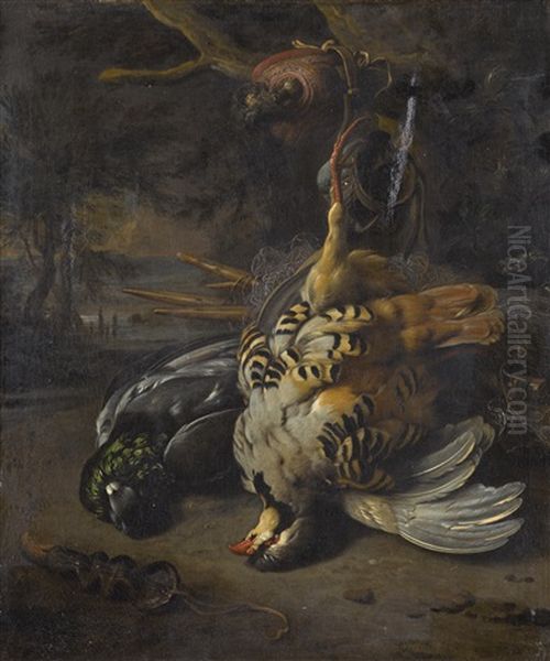 Still Life With A Dead Partridge, On A Forest Floor - view 1