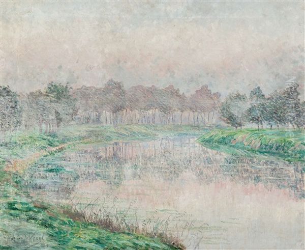 The River Lys - Misty Morning - view 1