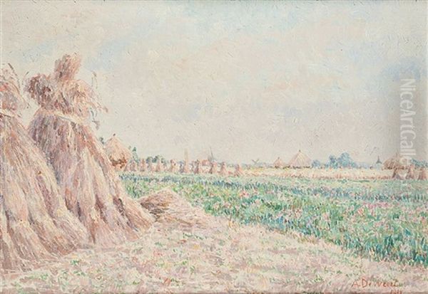 Aout Dans La Plaine by Anna de Weert