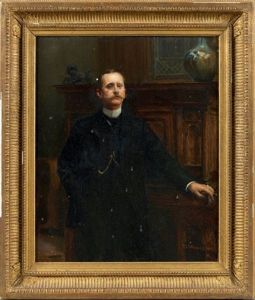 Portrait De Achille Fould, Petit Fils Du Ministre D'etat